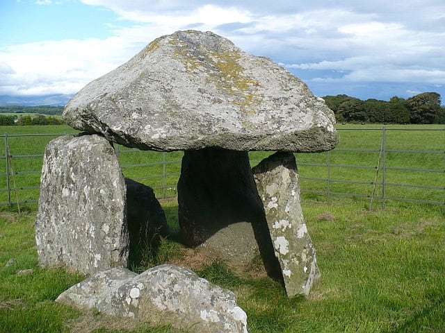 Llangaffo ancient stone construction