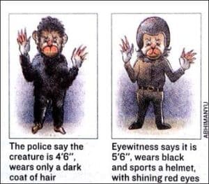 Monkey-man of Delhi