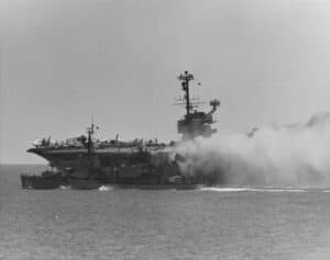 1967 Uss Forrestal Fire